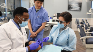 Complimentary dental care brings out smiles