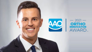 Georgia School of Orthodontics resident Dr. Michael Halcomb featured as a finalist for the 2021 AAO Ortho Innovator Award